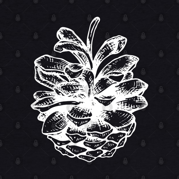 Pine Cone by illucalliart